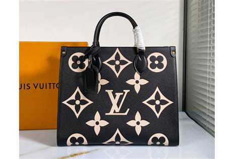 louis vuitton on the go mm black|Louis Vuitton onthego mm bag.